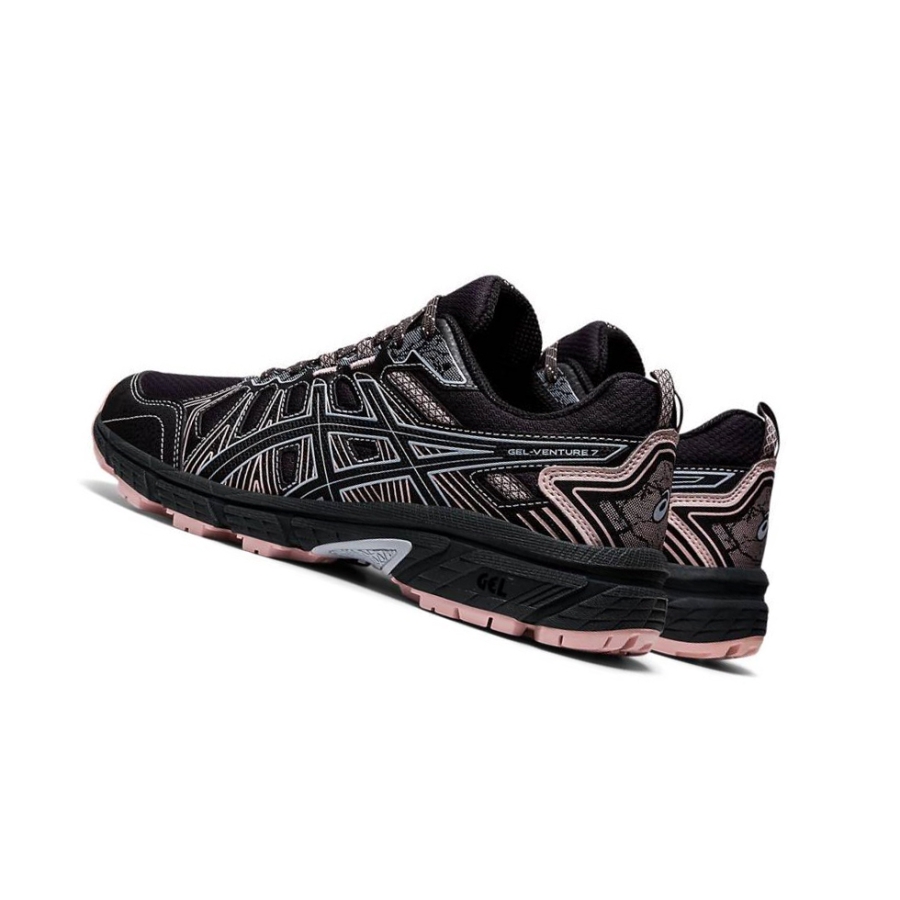 Black Women's Asics GEL-VENTURE 7 Trail Running Shoes | US89325ZW - Asics Outlet Sale