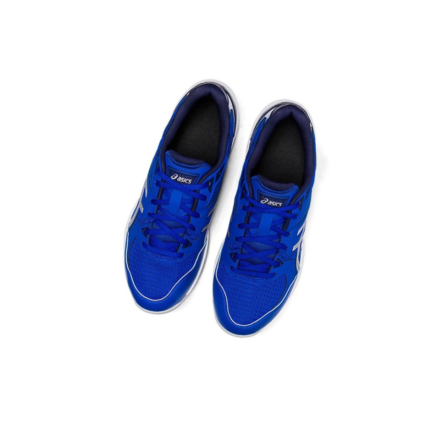 Blue / Pure Silver Men's Asics GEL-ROCKET 10 (2E) Volleyball Shoes | US59612WY - Asics Outlet Sale