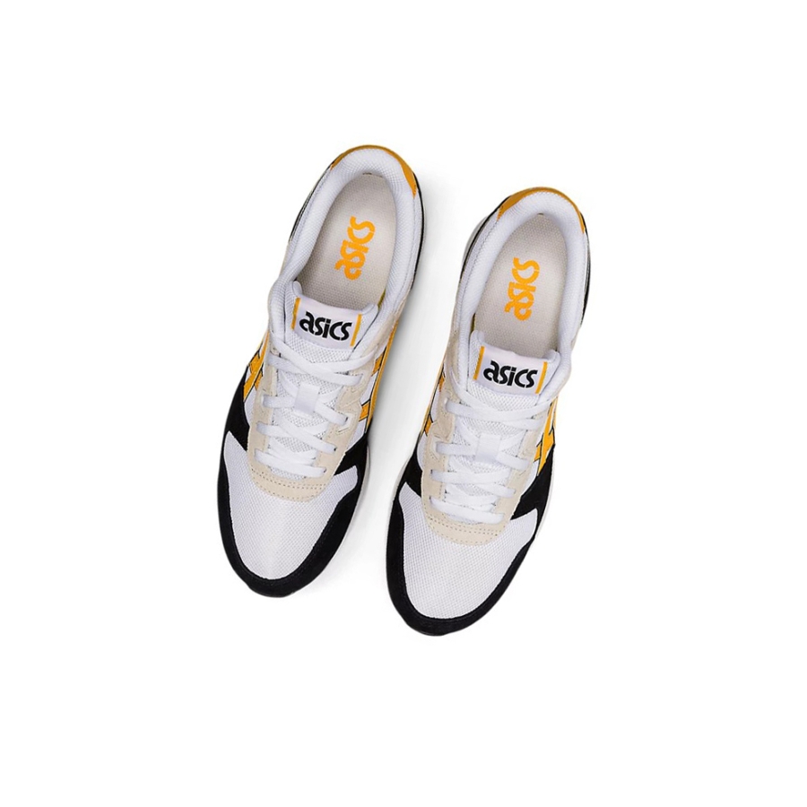 White / Sunflower Men's Asics LYTE CLASSIC Sneakers | US31268VR - Asics Outlet Sale