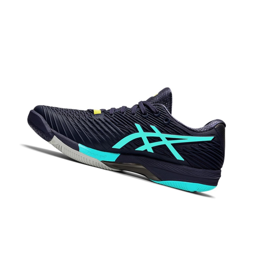 Indigo Fog / Ice Mint Men's Asics SOLUTION SPEED FF 2 Tennis Shoes | US72045IZ - Asics Outlet Sale
