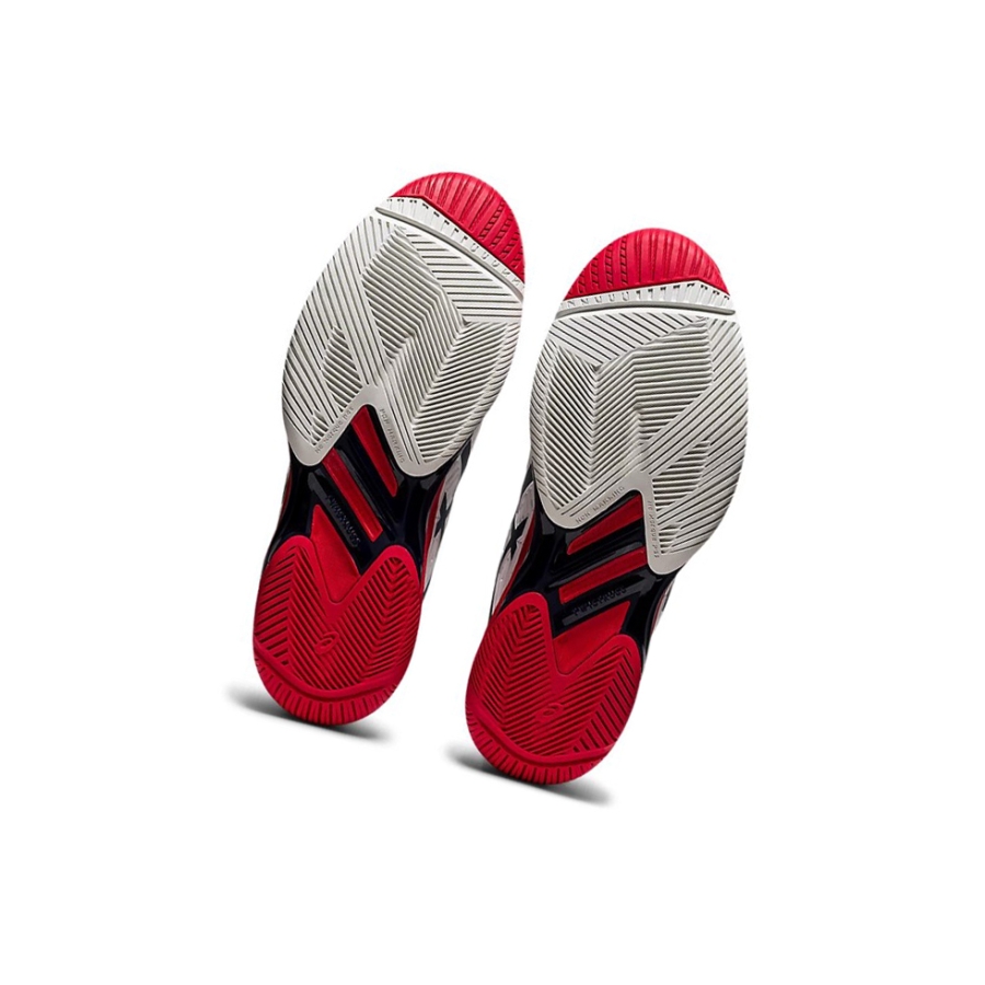 White / Mako Blue Men's Asics SOLUTION SPEED FF 2 Tennis Shoes | US54031GX - Asics Outlet Sale