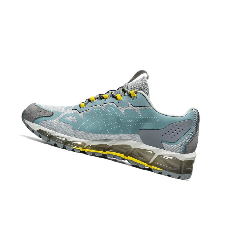 Turquoise Men's Asics GEL-QUANTUM 360 6 Sneakers | US25017MF - Asics Outlet Sale