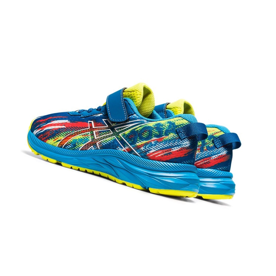 Reborn Blue / Sour Yuzu Kids' Asics PRE NOOSA TRI 13 PS Running Shoes | US96201BM - Asics Outlet Sale