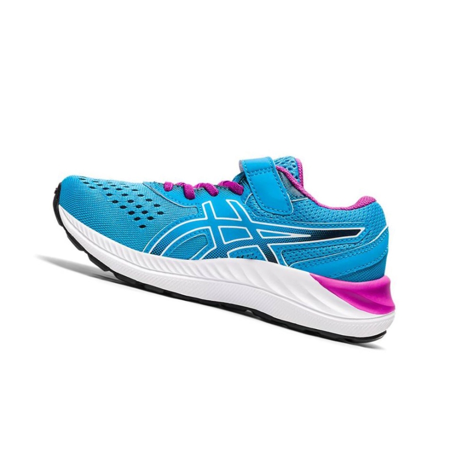 Blue Kids' Asics PRE EXCITE 8 PS Running Shoes | US25803NG - Asics Outlet Sale