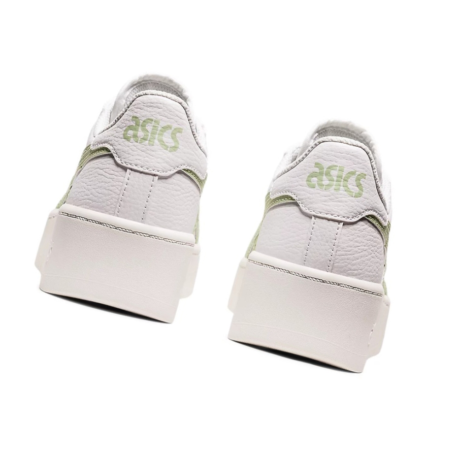 White / Jade Women's Asics JAPAN S PF Sneakers | US43215QF - Asics Outlet Sale