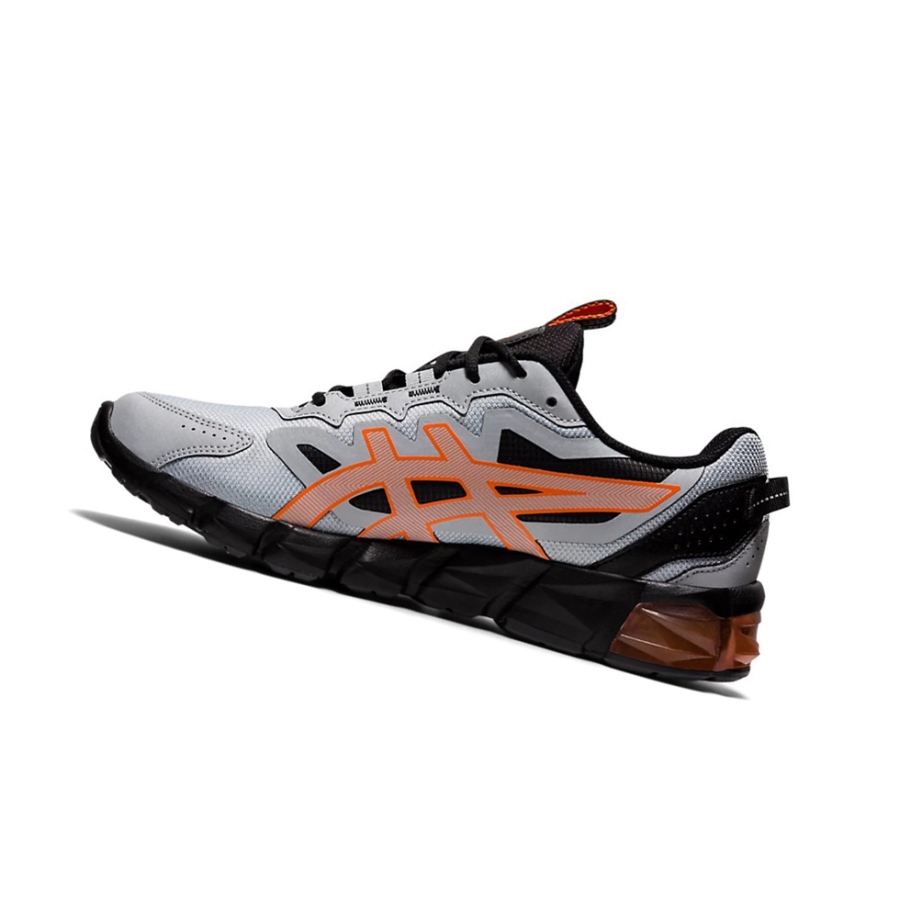 Piedmont Grey / Marigold Orange Men's Asics GEL-QUANTUM 90 Sneakers | US26941CF - Asics Outlet Sale