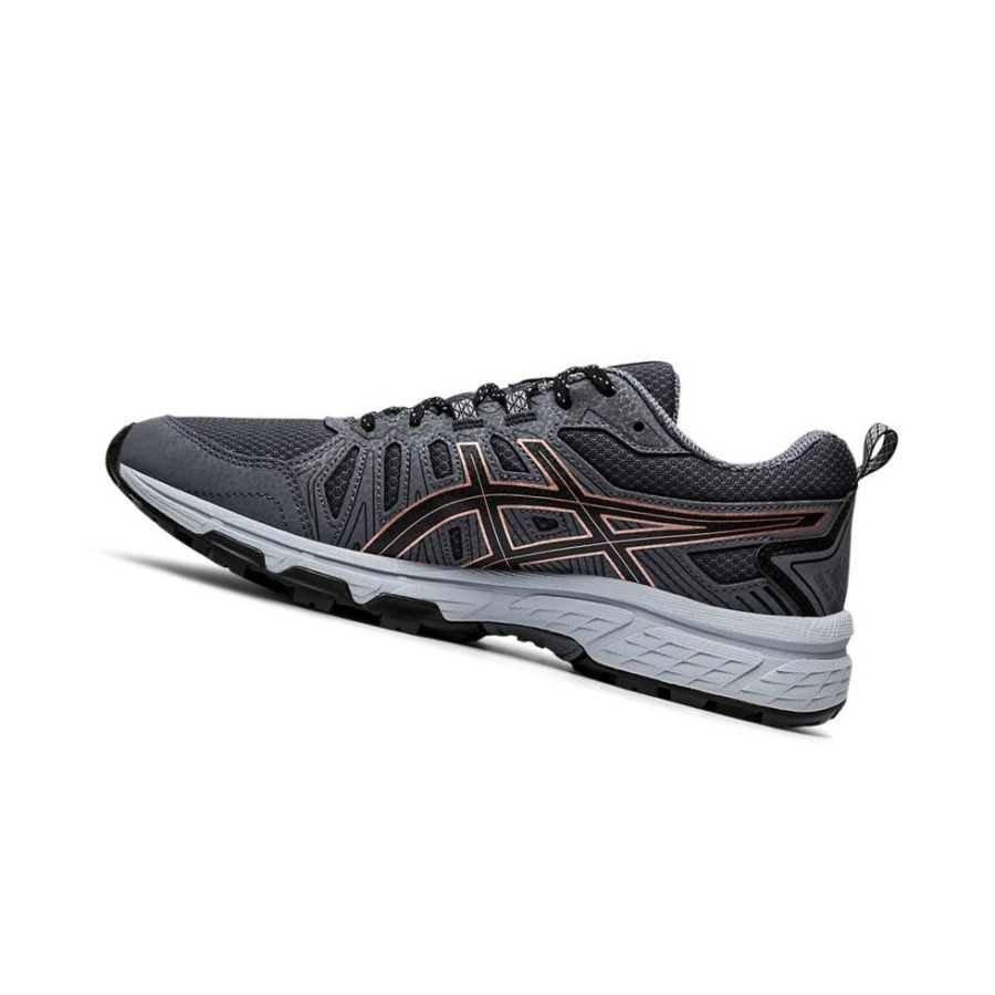 Black Women's Asics GEL-VENTURE 7 Trail Running Shoes | US94875GT - Asics Outlet Sale