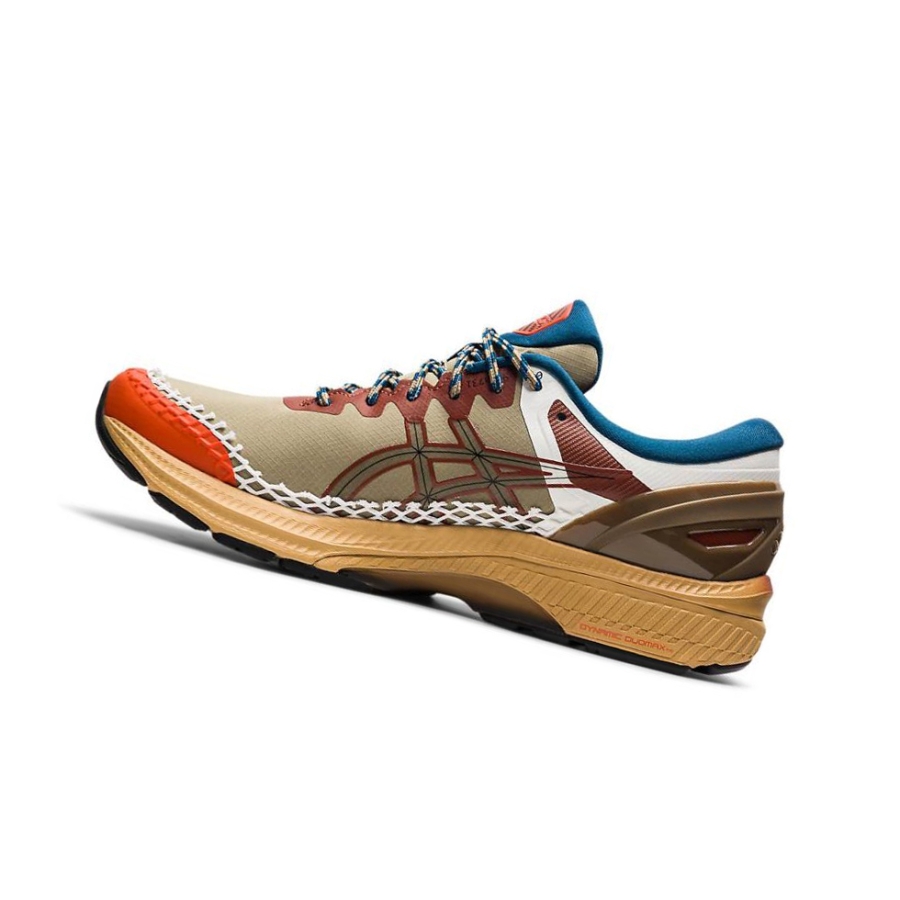 Brown Men's Asics GEL-KAYANO 27 Running Shoes | US68910PW - Asics Outlet Sale