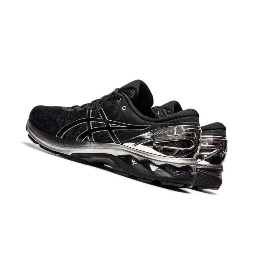 Black Men's Asics GEL-KAYANO 27 PLATINUM Running Shoes | US07852NY - Asics Outlet Sale