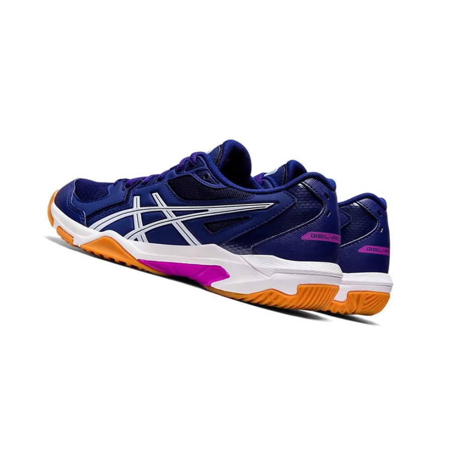 Dive Blue / Soft Sky Women's Asics GEL-ROCKET 10 Volleyball Shoes | US01957YC - Asics Outlet Sale