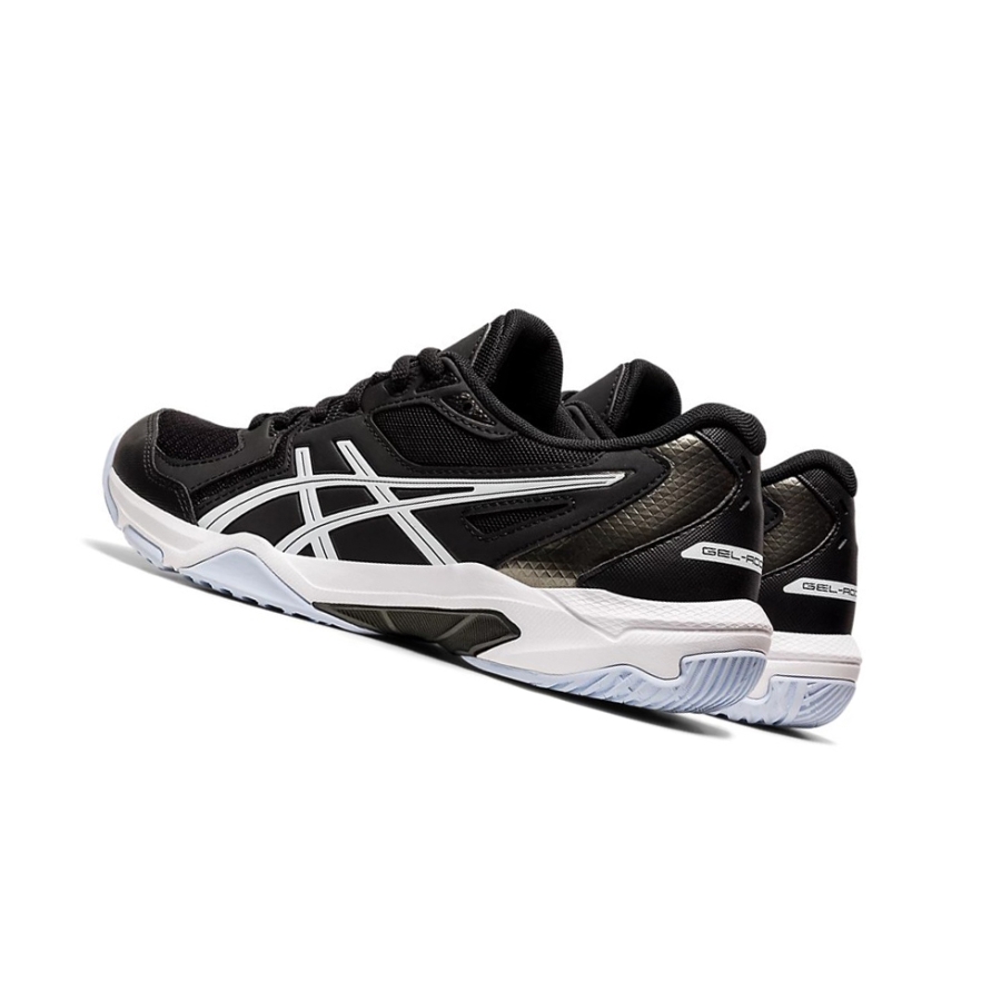 Black / White Women's Asics GEL-ROCKET 10 Volleyball Shoes | US18560XN - Asics Outlet Sale