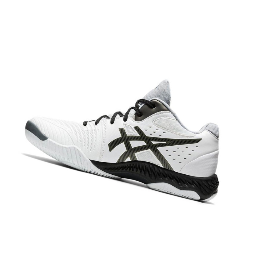White Men's Asics NETBURNER BALLISTIC FF MT 2 Volleyball Shoes | US83920QM - Asics Outlet Sale
