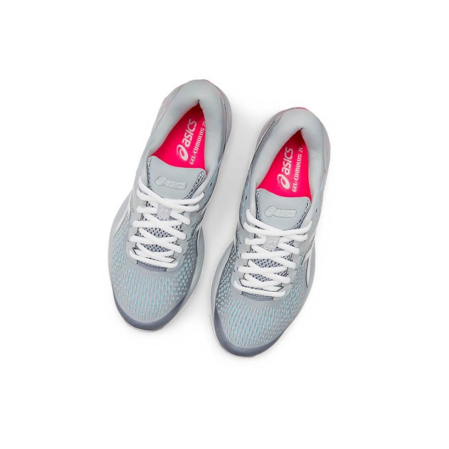 Grey Women's Asics GEL-CUMULUS 21 road Running Shoes | US93102EA - Asics Outlet Sale