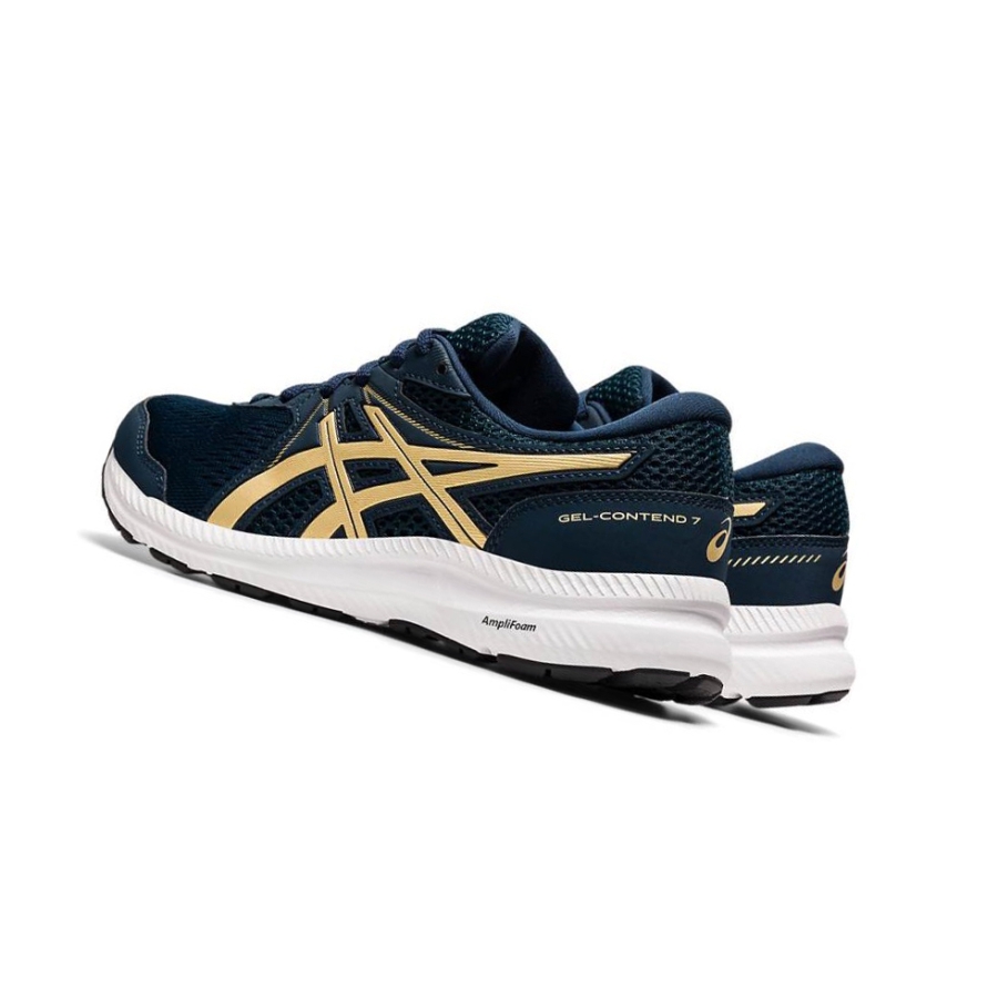 Navy Women's Asics GEL-CONTEND 7 Running Shoes | US98705IU - Asics Outlet Sale