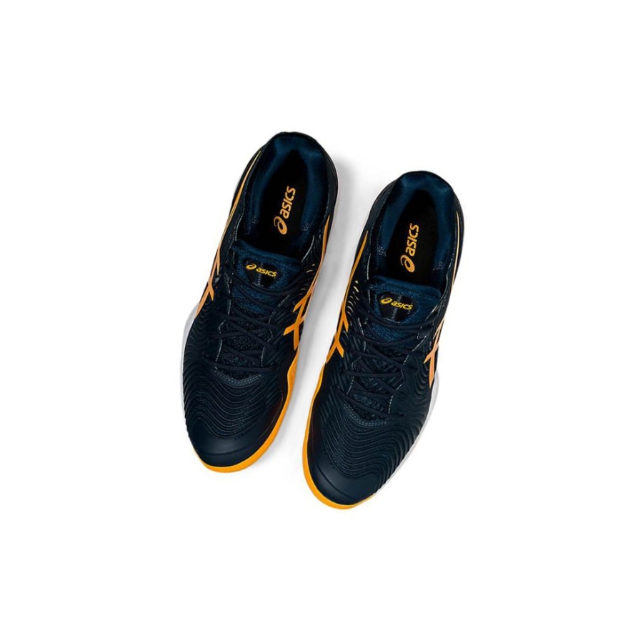 Navy Men's Asics COURT FF Tennis Shoes | US73256CE - Asics Outlet Sale