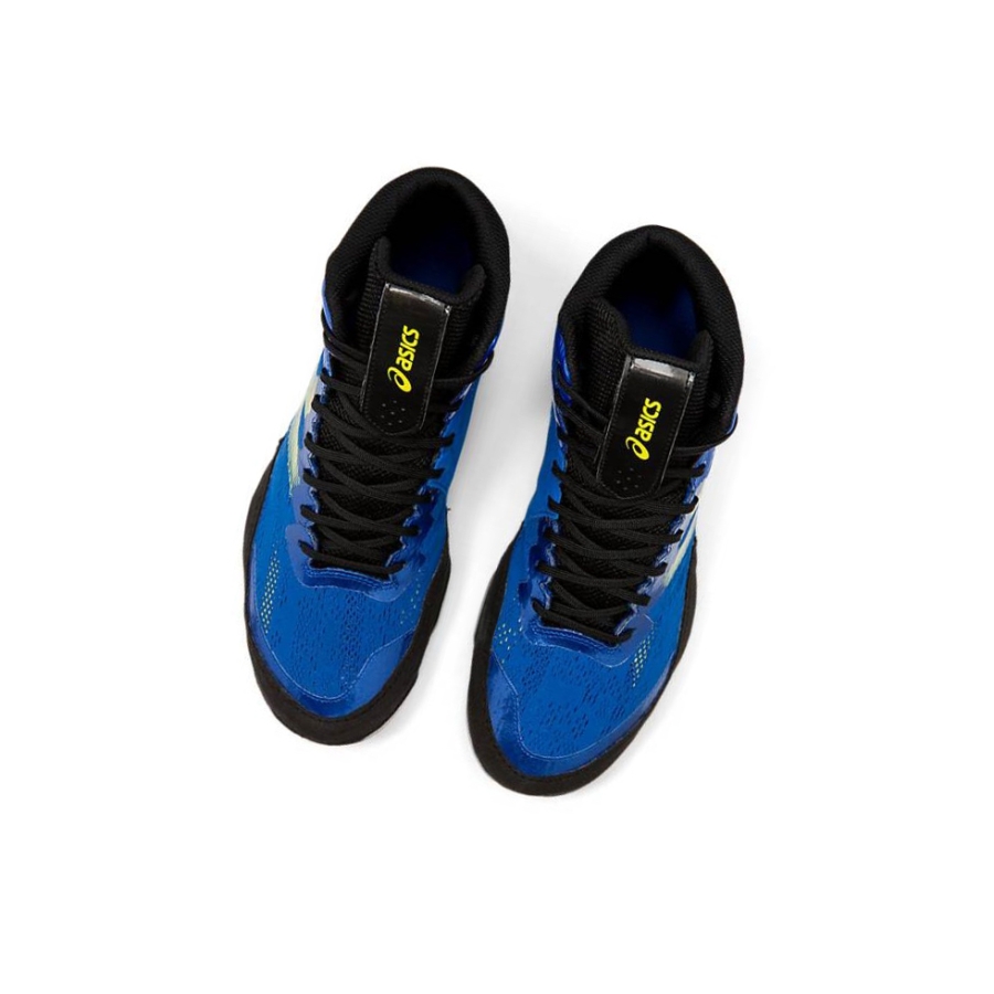 Blue Men's Asics JB ELITE IV Wrestling Shoes | US62507JS - Asics Outlet Sale
