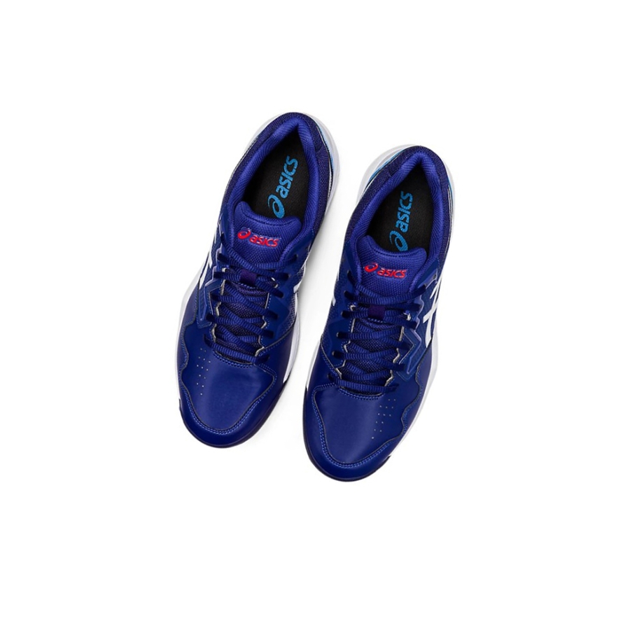 Blue / White Men's Asics GEL-DEDICATE 7 Tennis Shoes | US01567BY - Asics Outlet Sale