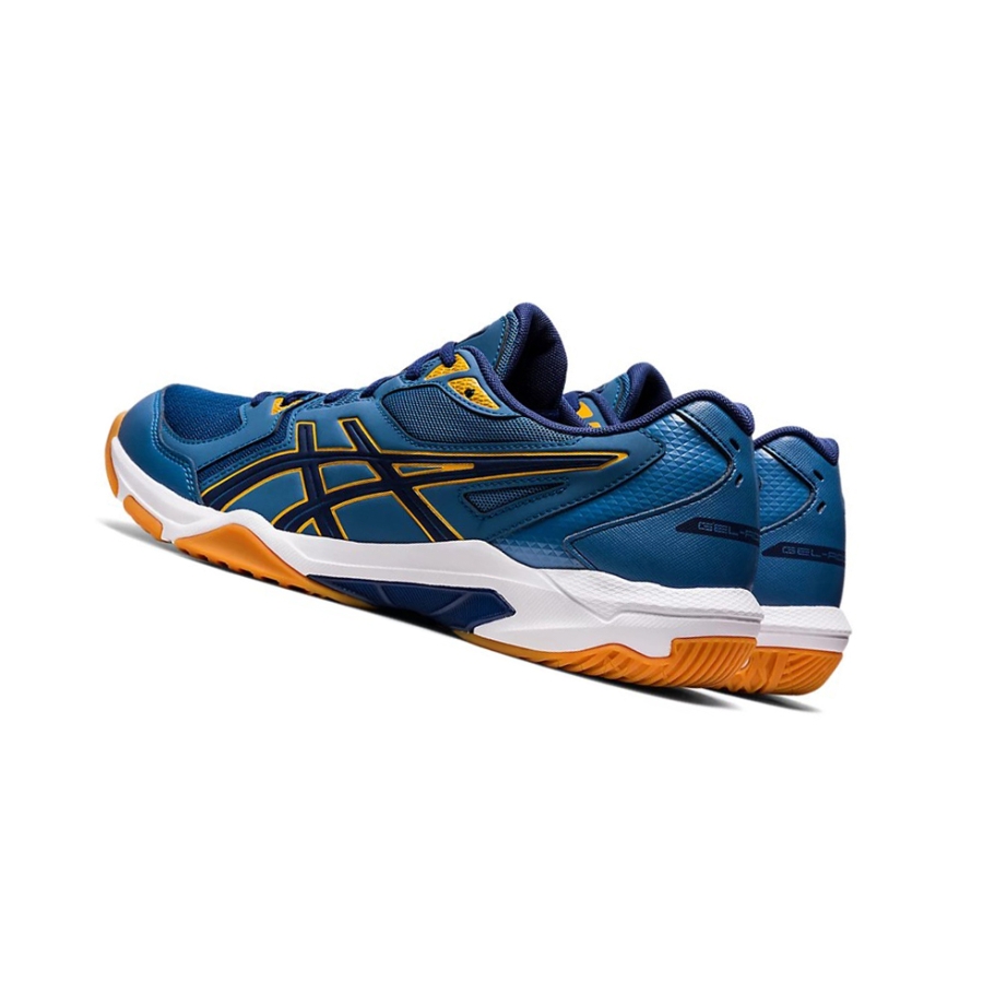 Azure / Deep Ocean Men's Asics GEL-ROCKET 10 Volleyball Shoes | US35196YR - Asics Outlet Sale