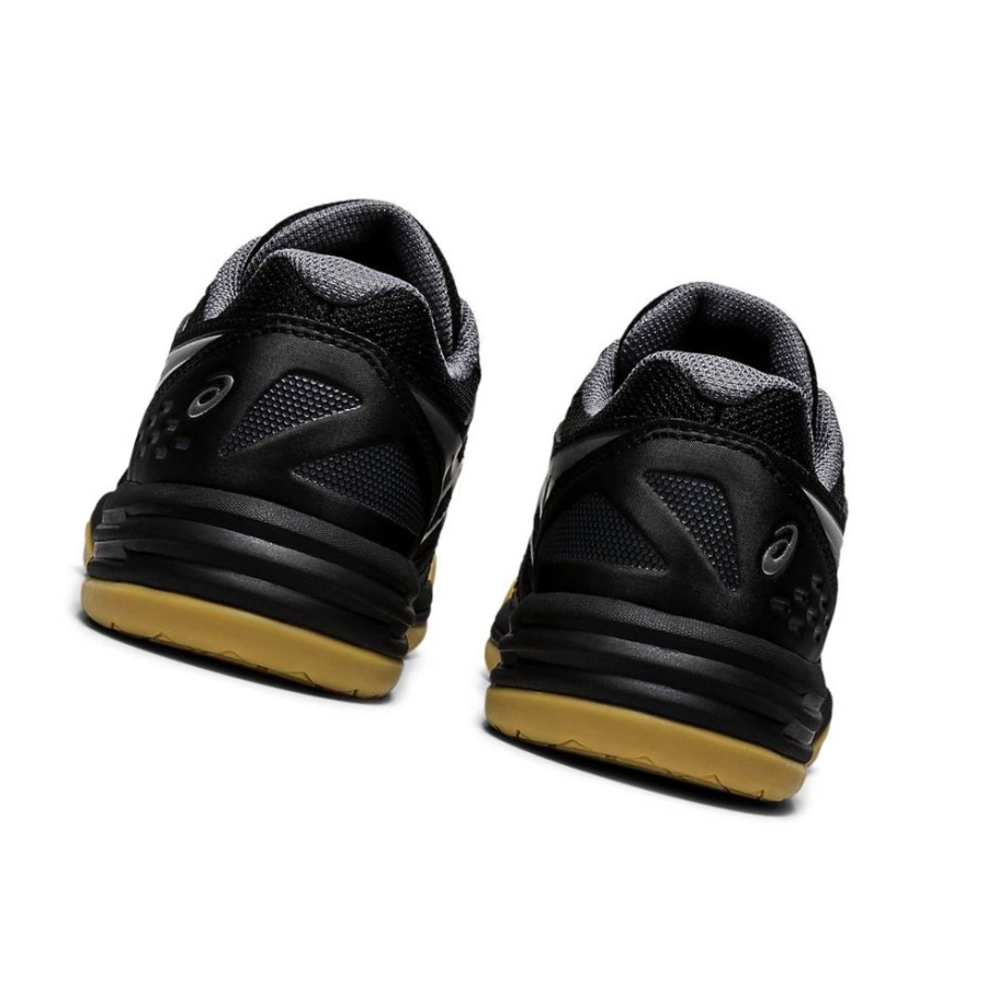 Black Kids' Asics UPCOURT 4 GS Volleyball Shoes | US58369VS - Asics Outlet Sale