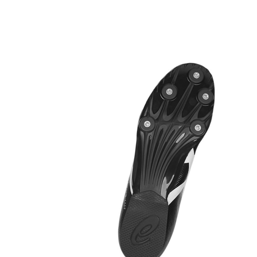 Black / White Women's Asics HYPER MD 7 Track Shoes | US86243XJ - Asics Outlet Sale