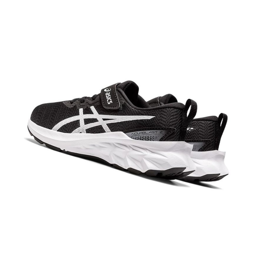 Black / White Kids' Asics NOVABLAST 2 PS Running Shoes | US54028FT - Asics Outlet Sale