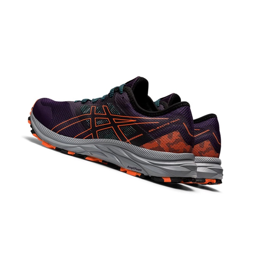 Night Shade / Nova Orange Women's Asics GEL-EXCITE TRAIL Running Shoes | US98713GA - Asics Outlet Sale
