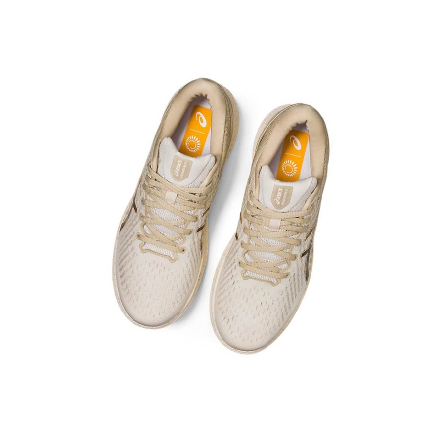 Cream Men's Asics GLIDERIDE 2 EARTH DAY Running Shoes | US68417WN - Asics Outlet Sale