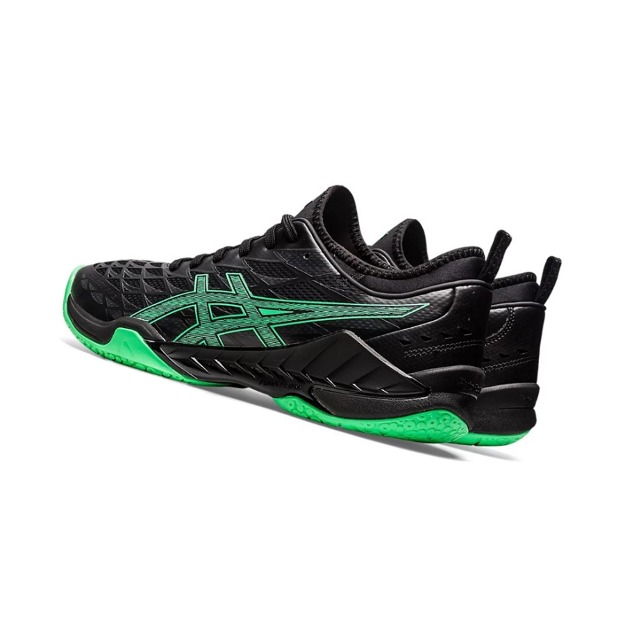 Black / New Leaf Men's Asics BLAST FF 3 Volleyball Shoes | US69580UV - Asics Outlet Sale