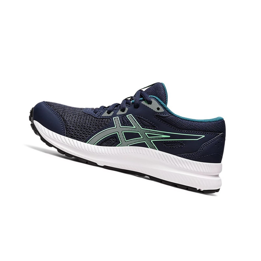 Midnight / New Leaf Kids' Asics CONTEND 8 GS Running Shoes | US76892QI - Asics Outlet Sale