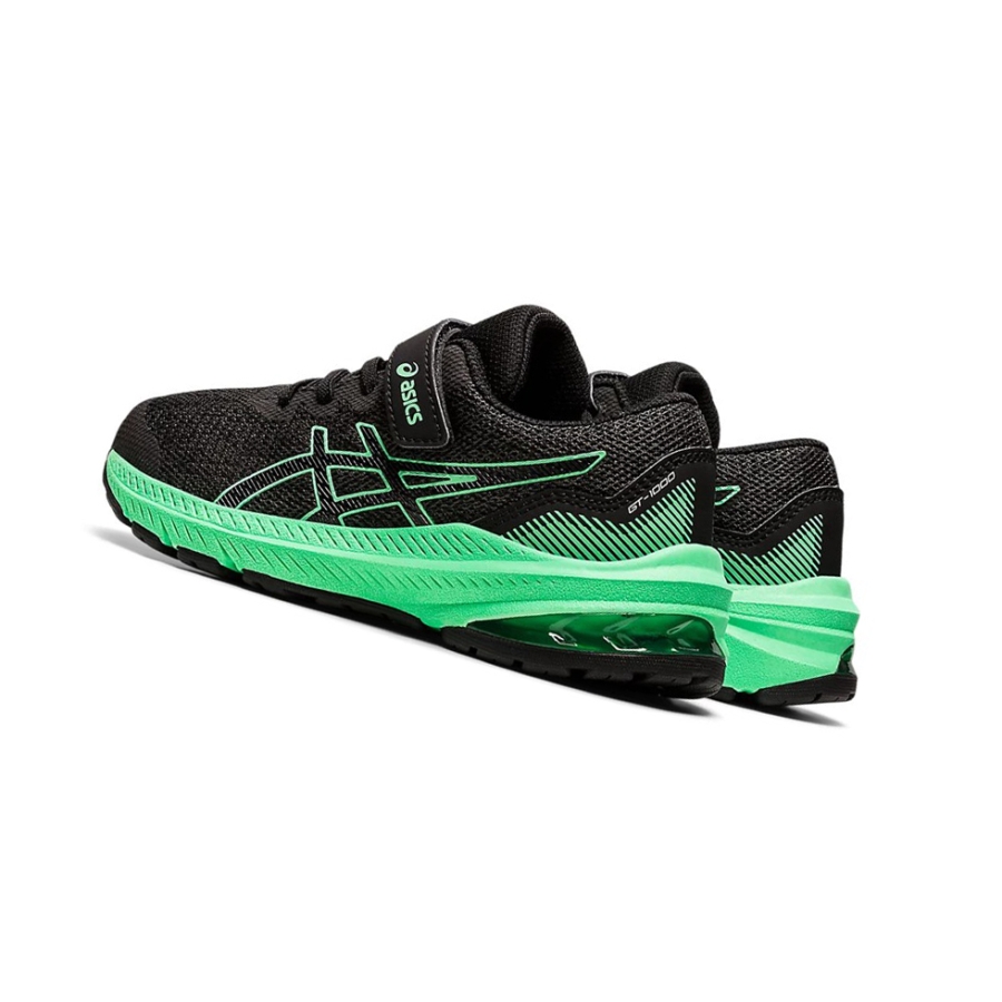 Graphite Grey / New Leaf Kids' Asics GT-1000 11 PS Running Shoes | US23491RO - Asics Outlet Sale