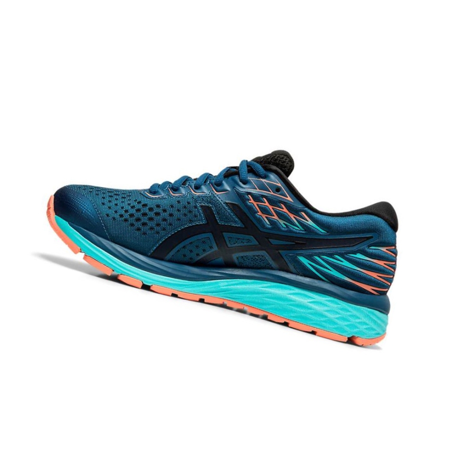 Blue Women's Asics GEL-CUMULUS 21 GT-X Running Shoes | US95104TL - Asics Outlet Sale