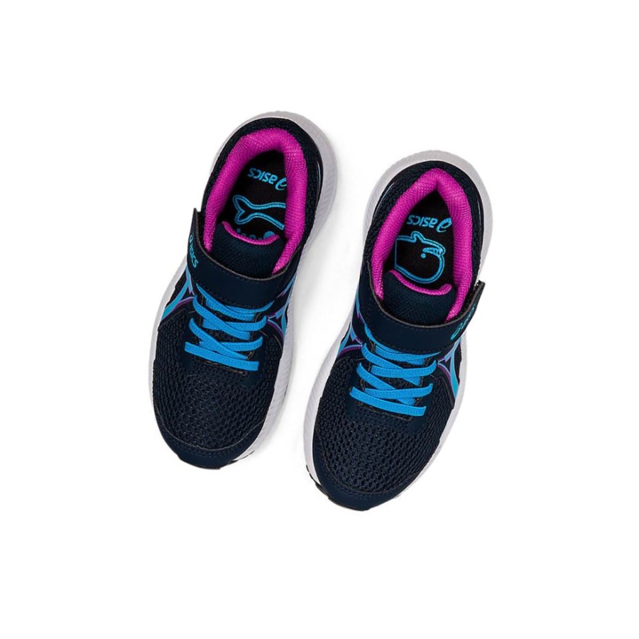 Blue Kids' Asics CONTEND 7 PS Running Shoes | US62498PA - Asics Outlet Sale
