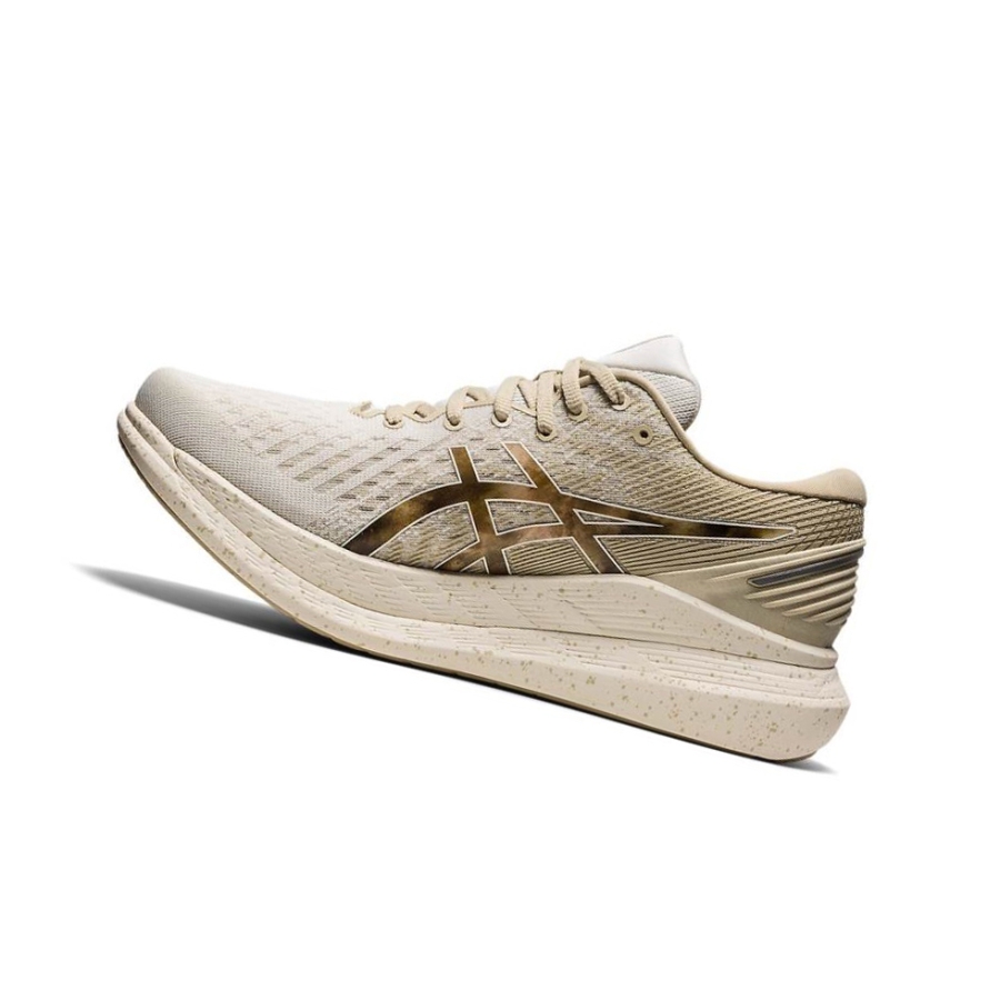 Cream Men's Asics GLIDERIDE 2 EARTH DAY Running Shoes | US68417WN - Asics Outlet Sale