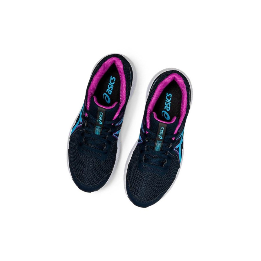 Blue Kids' Asics CONTEND 7 GS Running Shoes | US93016DW - Asics Outlet Sale