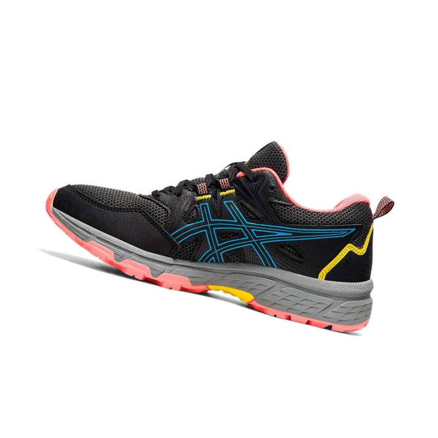 Black Women's Asics GEL-VENTURE 8 Trail Running Shoes | US87613PU - Asics Outlet Sale