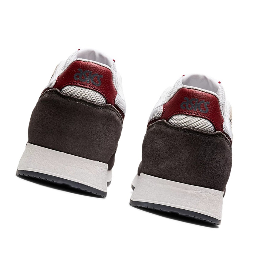 White / Beet Juice Men's Asics LYTE CLASSIC Sneakers | US54780GQ - Asics Outlet Sale