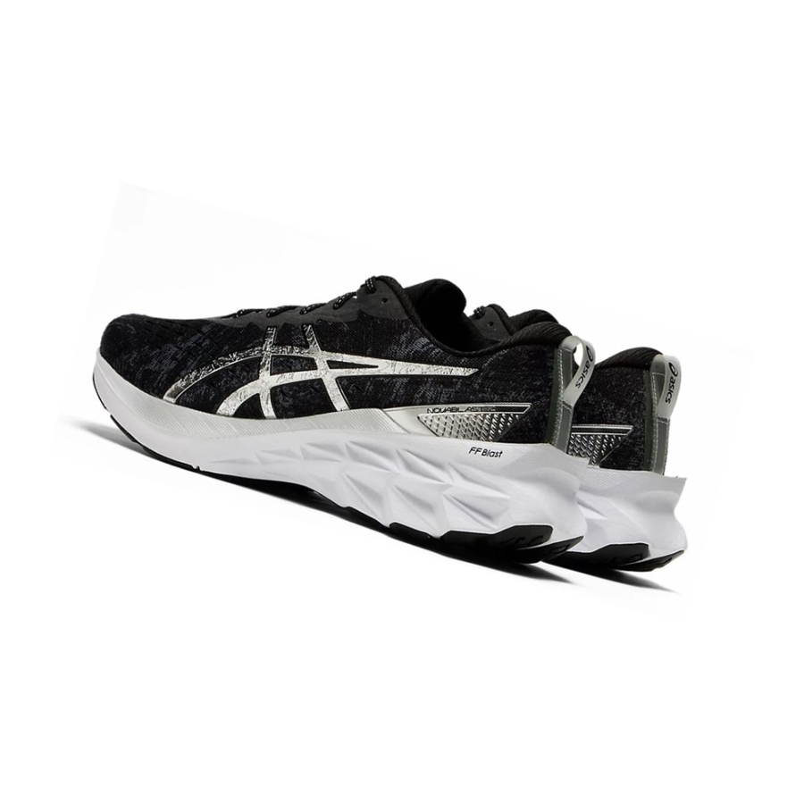 Carrier Grey / Pure Silver Men's Asics NOVABLAST 2 PLATINUM Running Shoes | US41368KP - Asics Outlet Sale