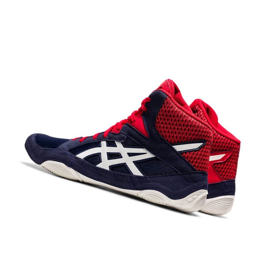 Navy Men's Asics SNAPDOWN 3 Wrestling Shoes | US70345BO - Asics Outlet Sale