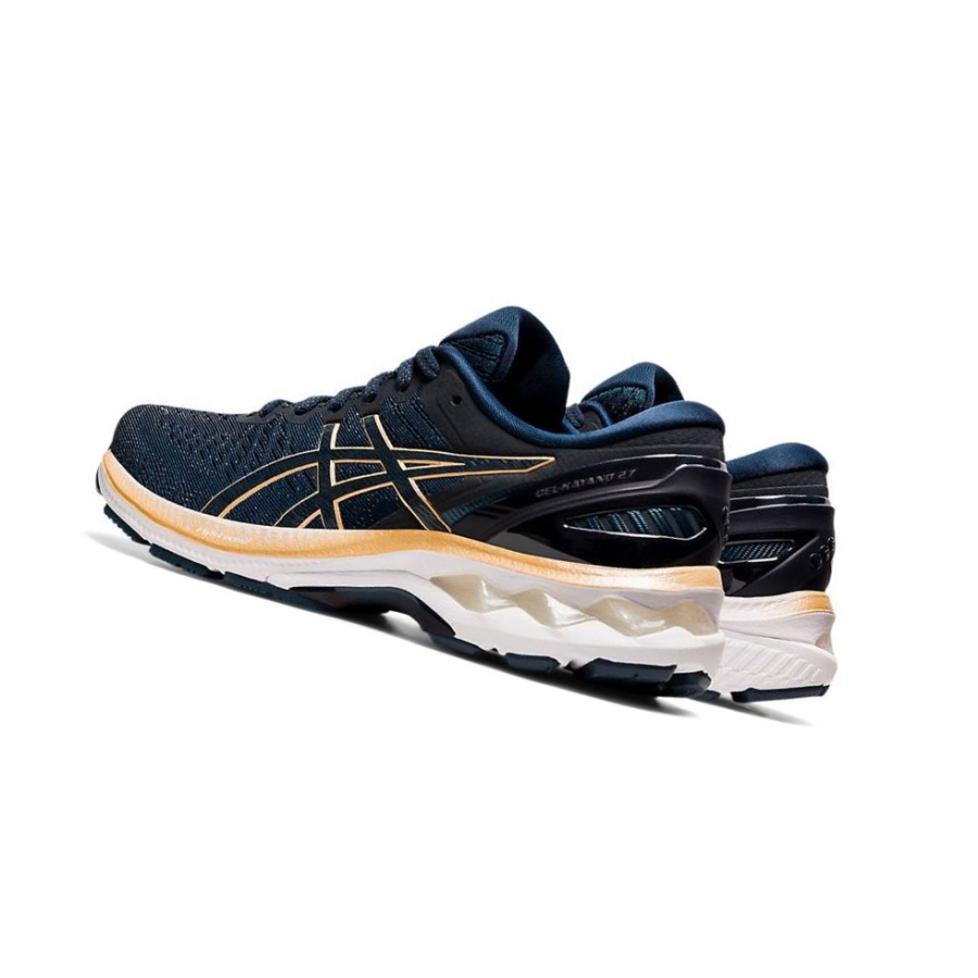 Navy Women's Asics GEL-KAYANO 27 Running Shoes | US86945EB - Asics Outlet Sale