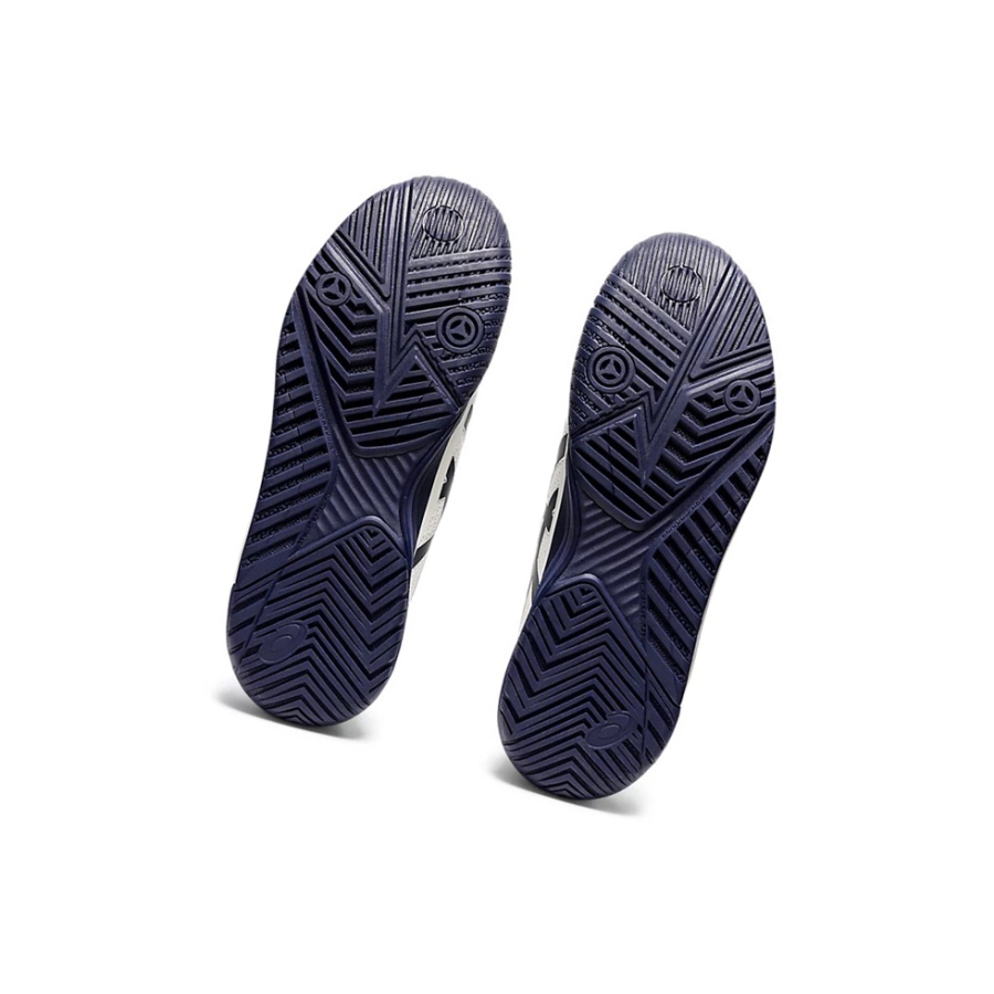 White / Peacoat Men's Asics GEL-RESOLUTION 8 Tennis Shoes | US08517DT - Asics Outlet Sale