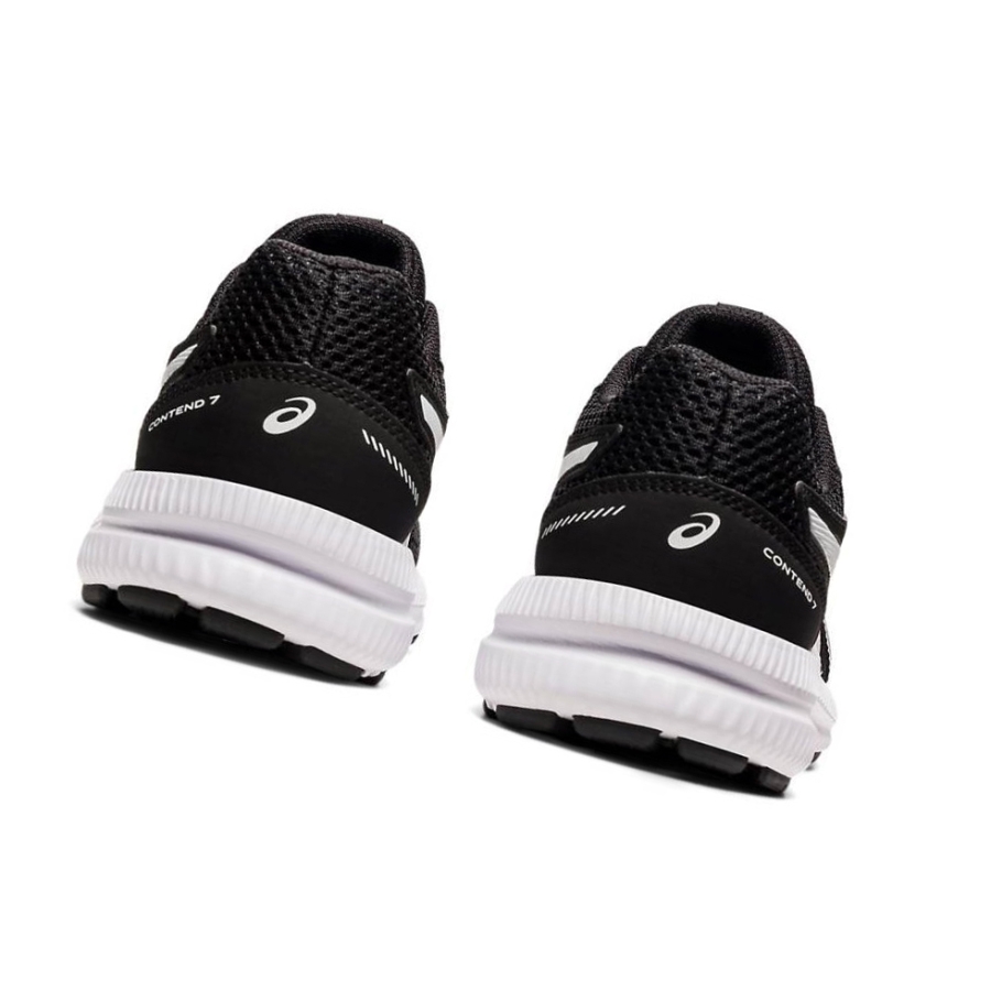 Black Kids' Asics CONTEND 7 GS Running Shoes | US58941DZ - Asics Outlet Sale