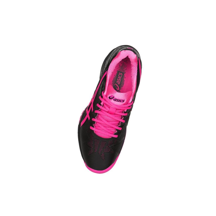 Black Women's Asics GEL-SOLUTION SPEED 3 Tennis Shoes | US68027HT - Asics Outlet Sale