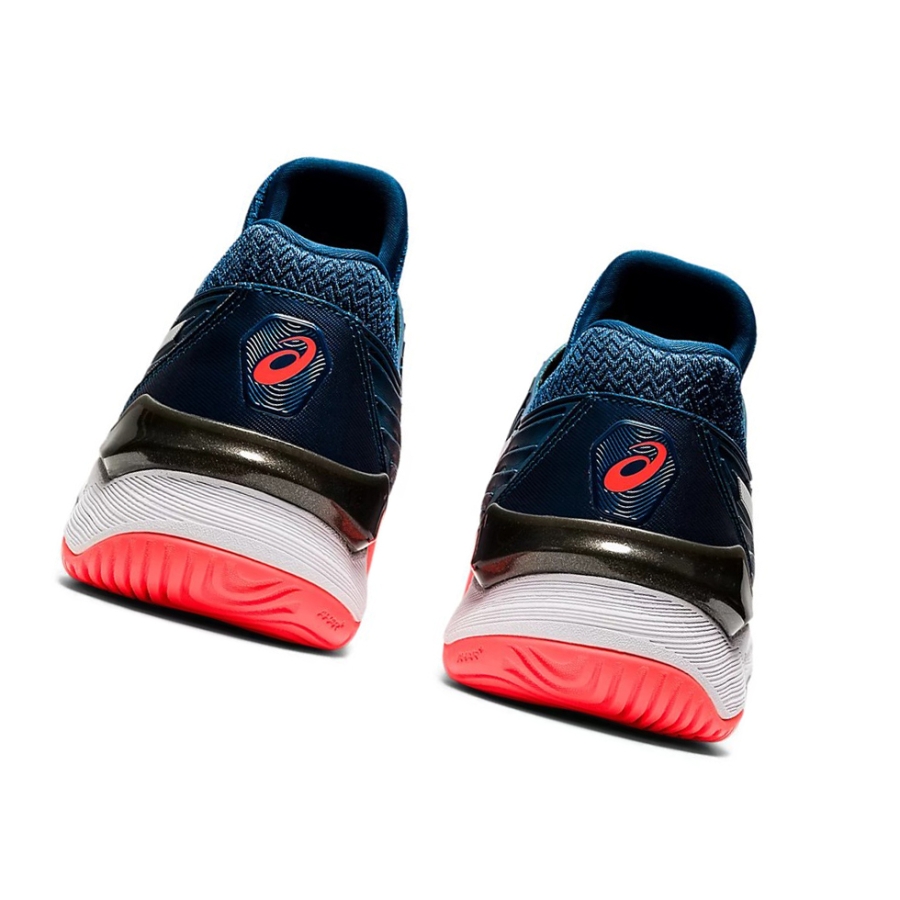 Blue / White Men's Asics COURT FF 2 Tennis Shoes | US58396FJ - Asics Outlet Sale