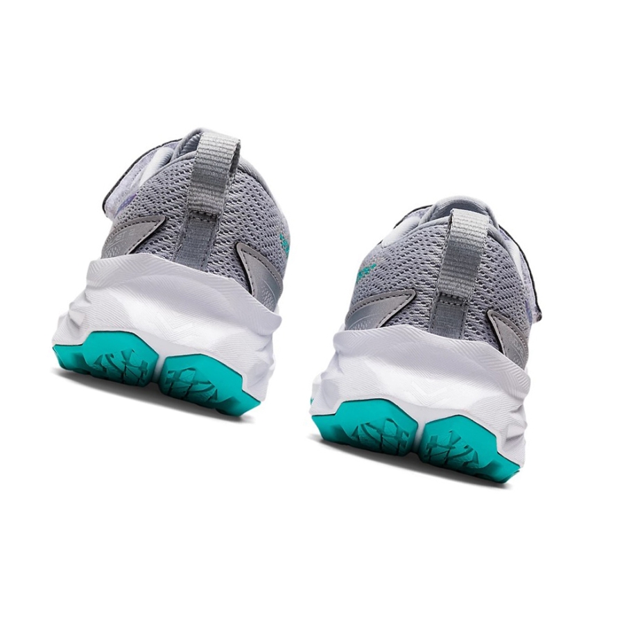 Piedmont Grey / Lavender Glow Kids' Asics NOVABLAST 2 PS Running Shoes | US62035WZ - Asics Outlet Sale