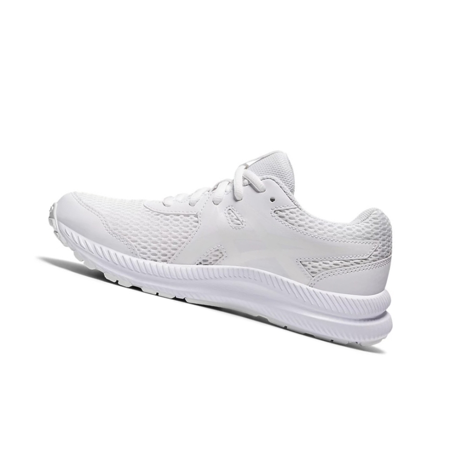 White / White Kids' Asics CONTEND 7 GS Running Shoes | US93874LZ - Asics Outlet Sale