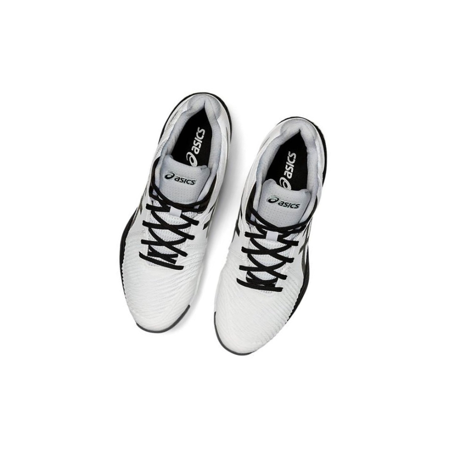 White Men's Asics NETBURNER BALLISTIC FF MT 2 Volleyball Shoes | US83920QM - Asics Outlet Sale