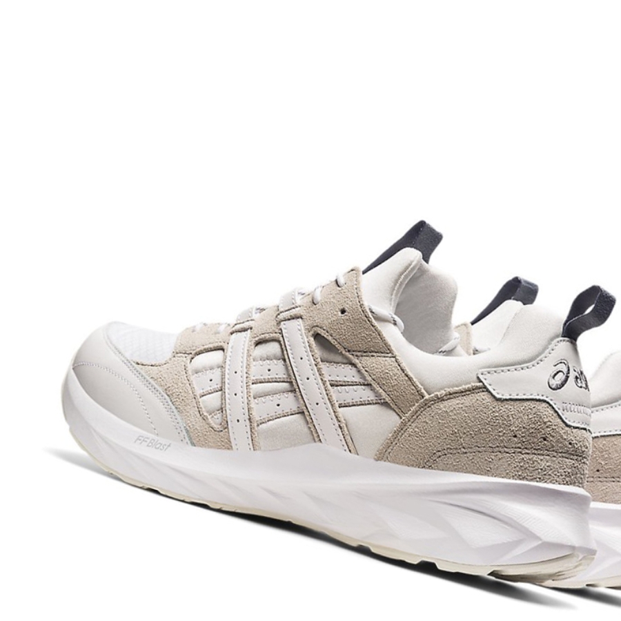 White / Glacier Grey Men's Asics TARTHER BLAST RE Sneakers | US37490AI - Asics Outlet Sale