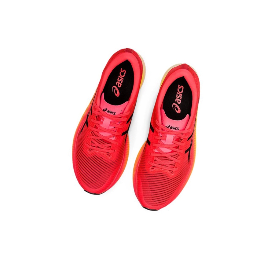 Performance Red / Black Men's Asics METASPEED EDGE Running Shoes | US71463XE - Asics Outlet Sale