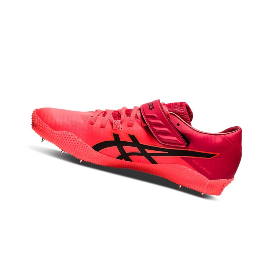 Sunrise Red / Black Women's Asics HIGH JUMP PRO 2 Track Shoes | US10943AI - Asics Outlet Sale
