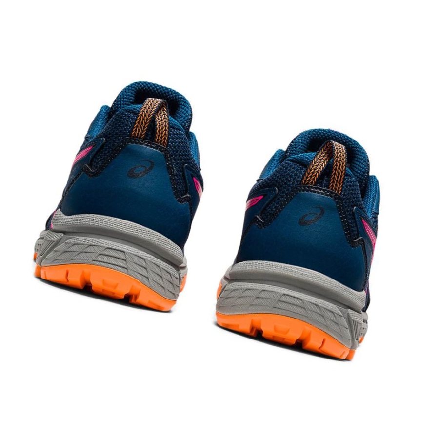 Navy Women's Asics GEL-VENTURE 8 Wide Trail Running Shoes | US25846NS - Asics Outlet Sale